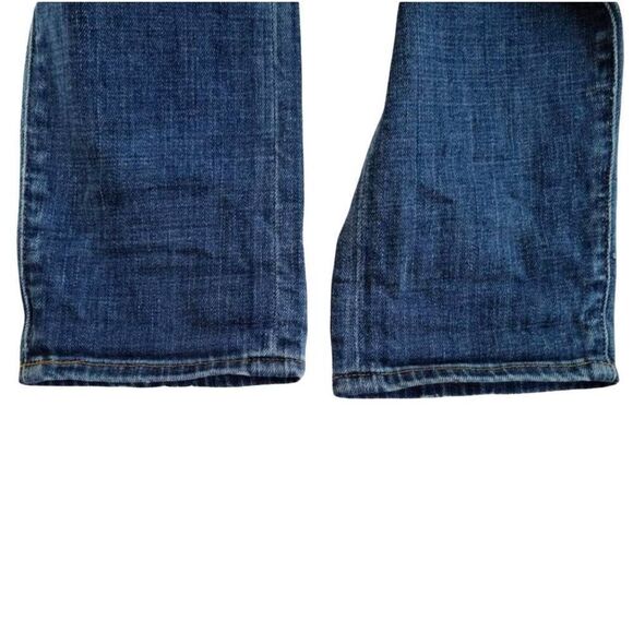 Lucky Brand Denim Sienna Cigarette Boyfriend Distressed Jeans Size 28 Mid Wash - Picture 8 of 11